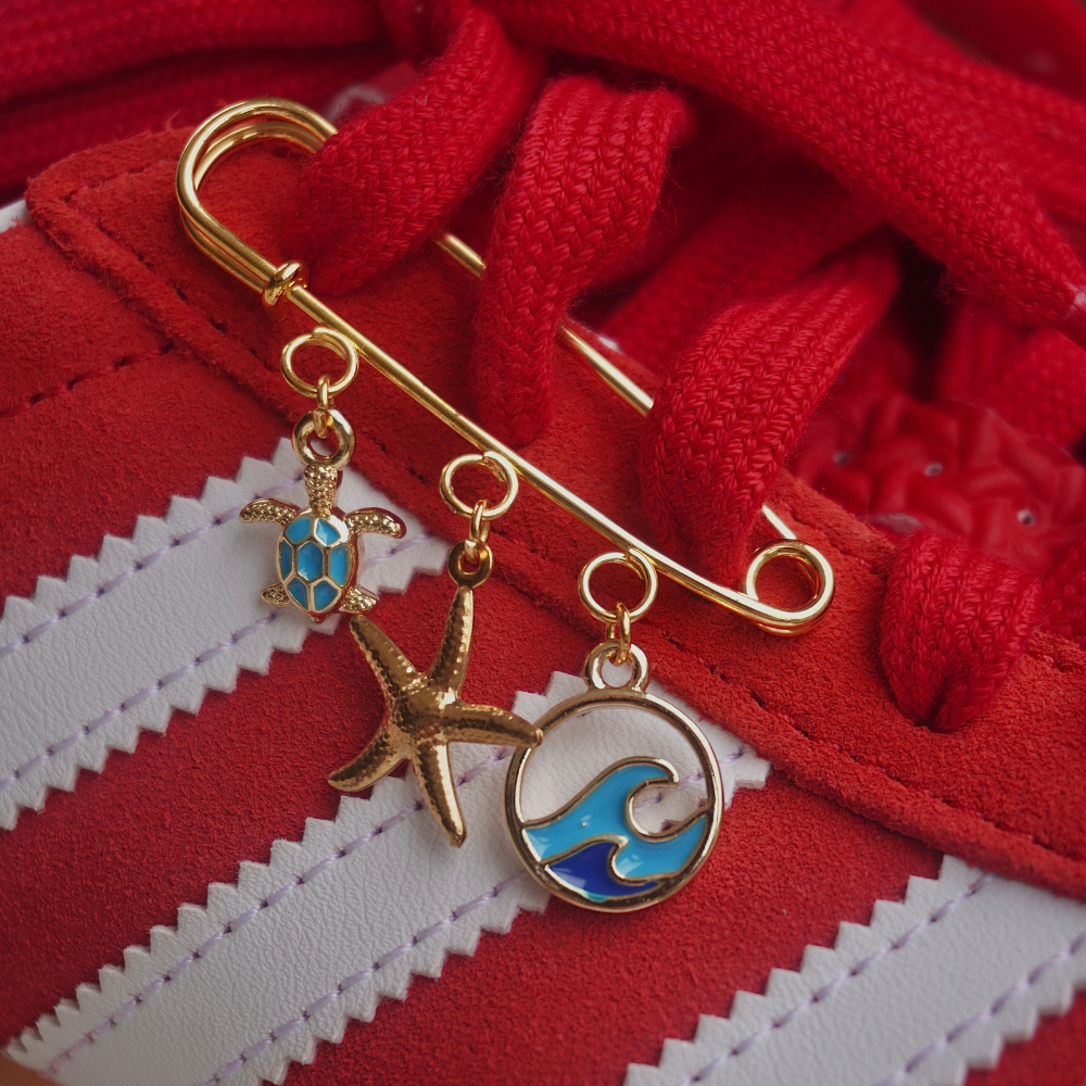 Ocean Shoe Charm