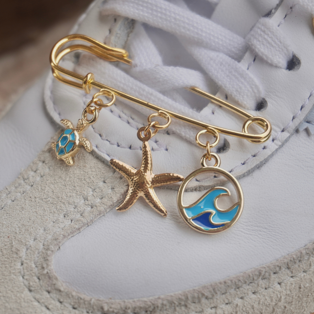 Ocean Shoe Charm