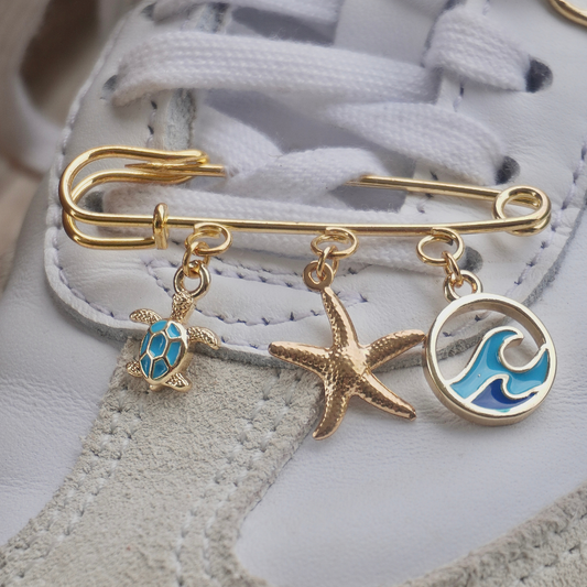Ocean Shoe Charm