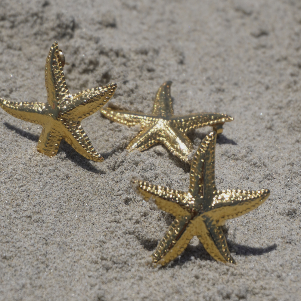 Big Starfish Earrings