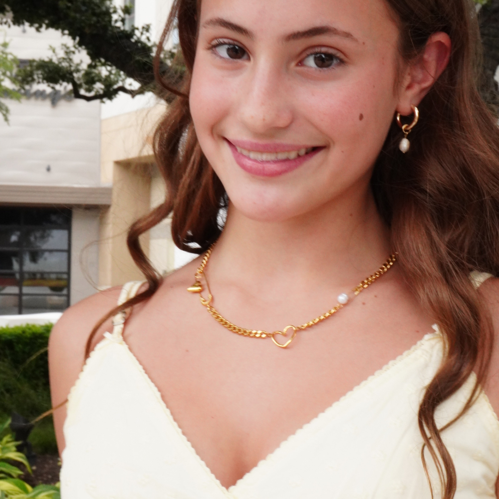 Safety Pin Necklace