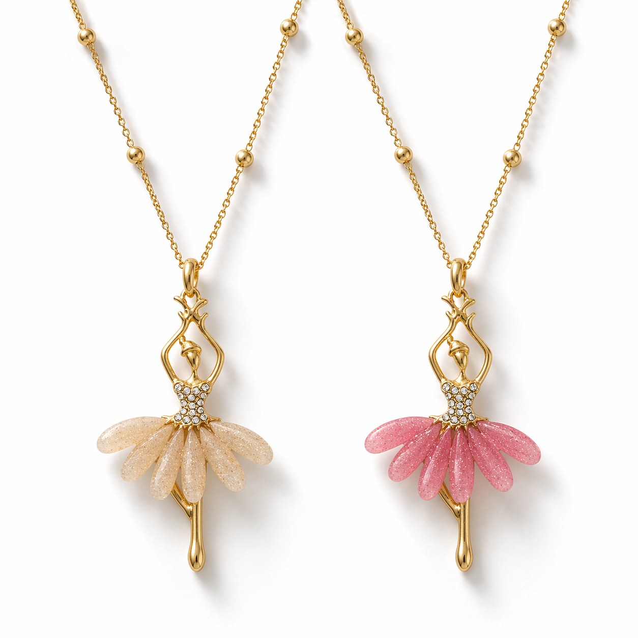 Petal Ballerina Necklace