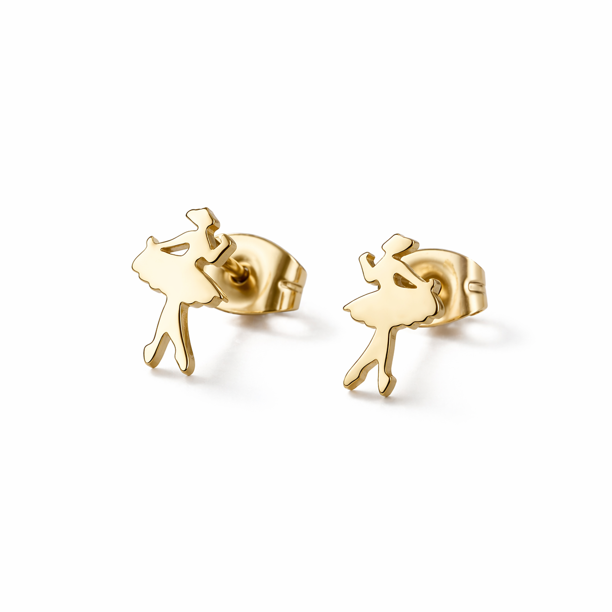 Ballerina Stud Earrings