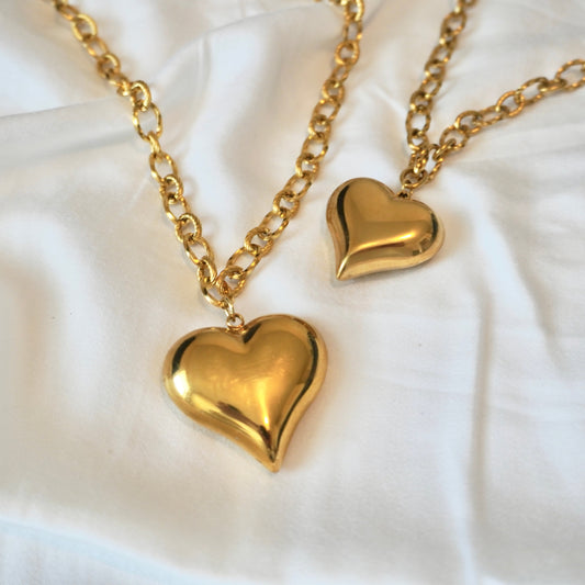 Heart Of Gold Necklace