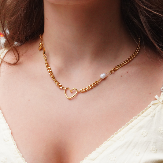 Safety Pin Necklace