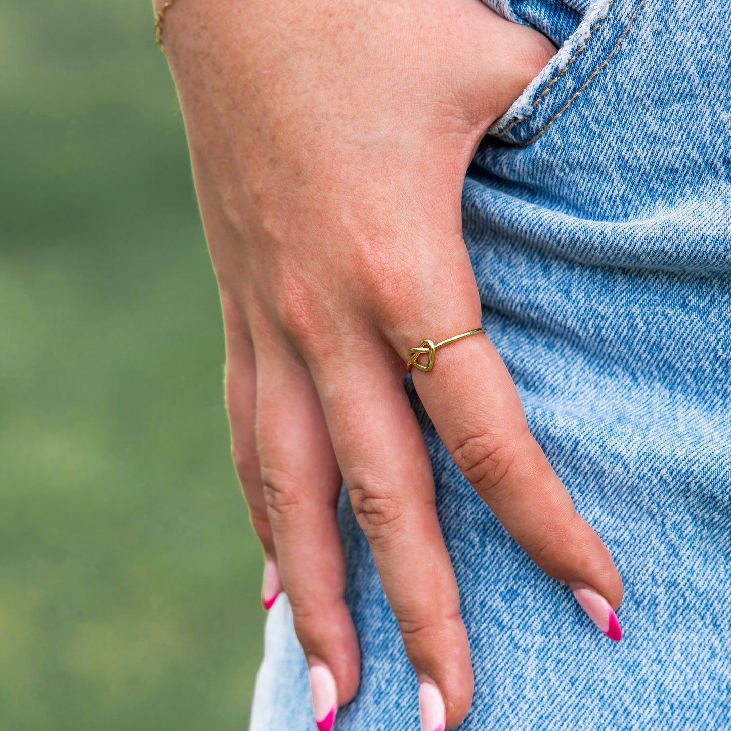 Heart Knot Ring