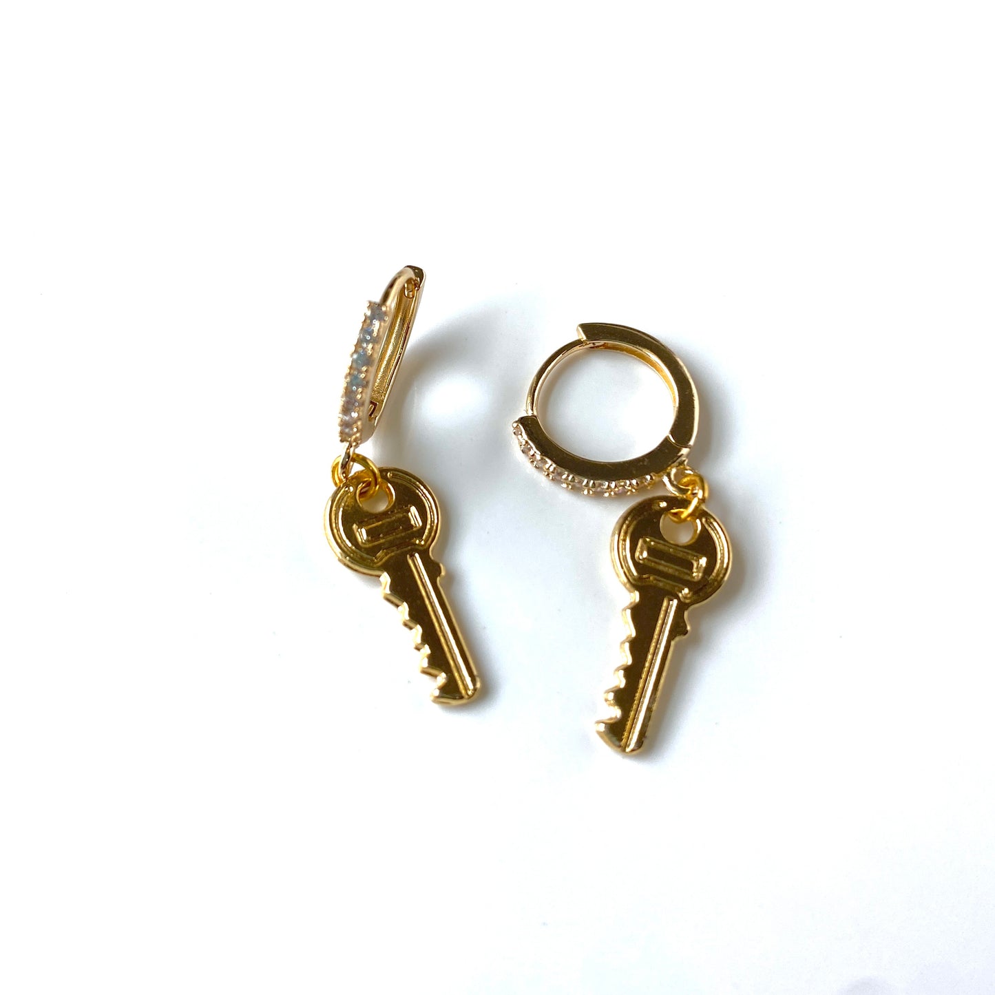 Mini Keys Earrings