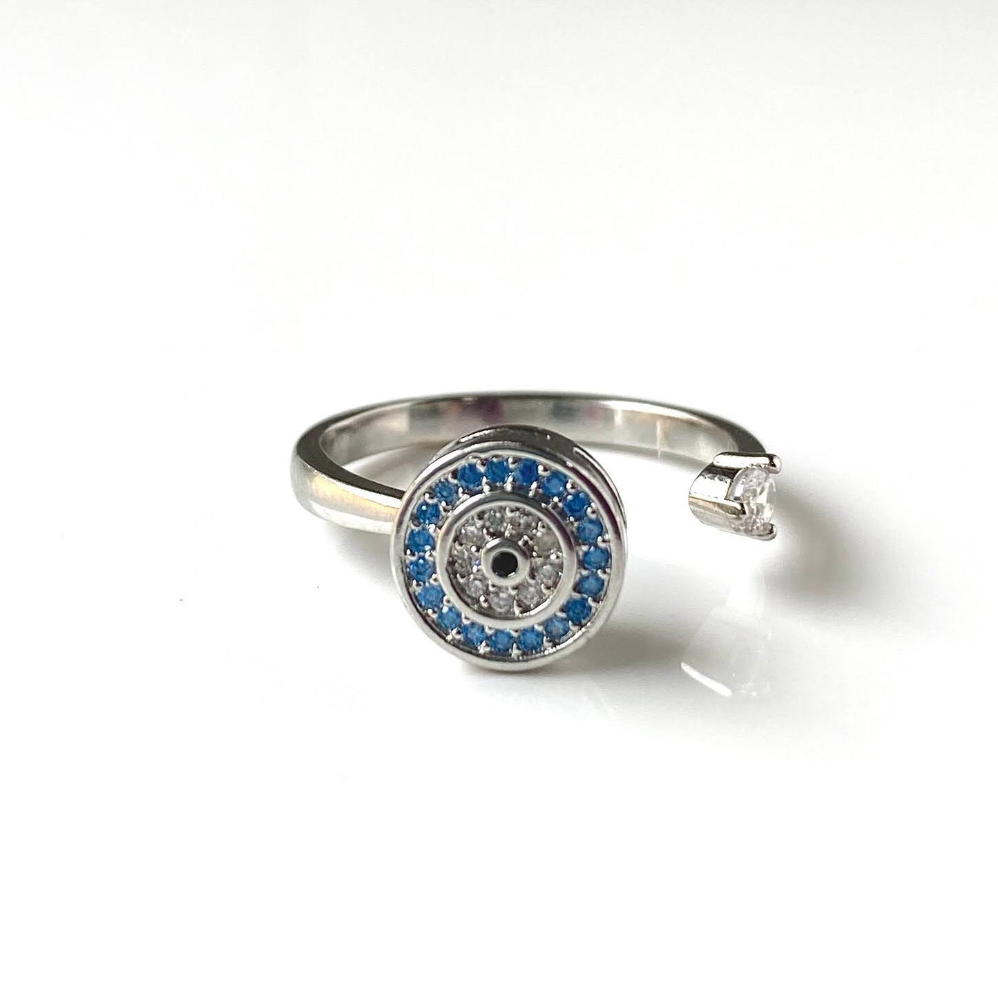 Evil Eye Fidget Spinner Ring