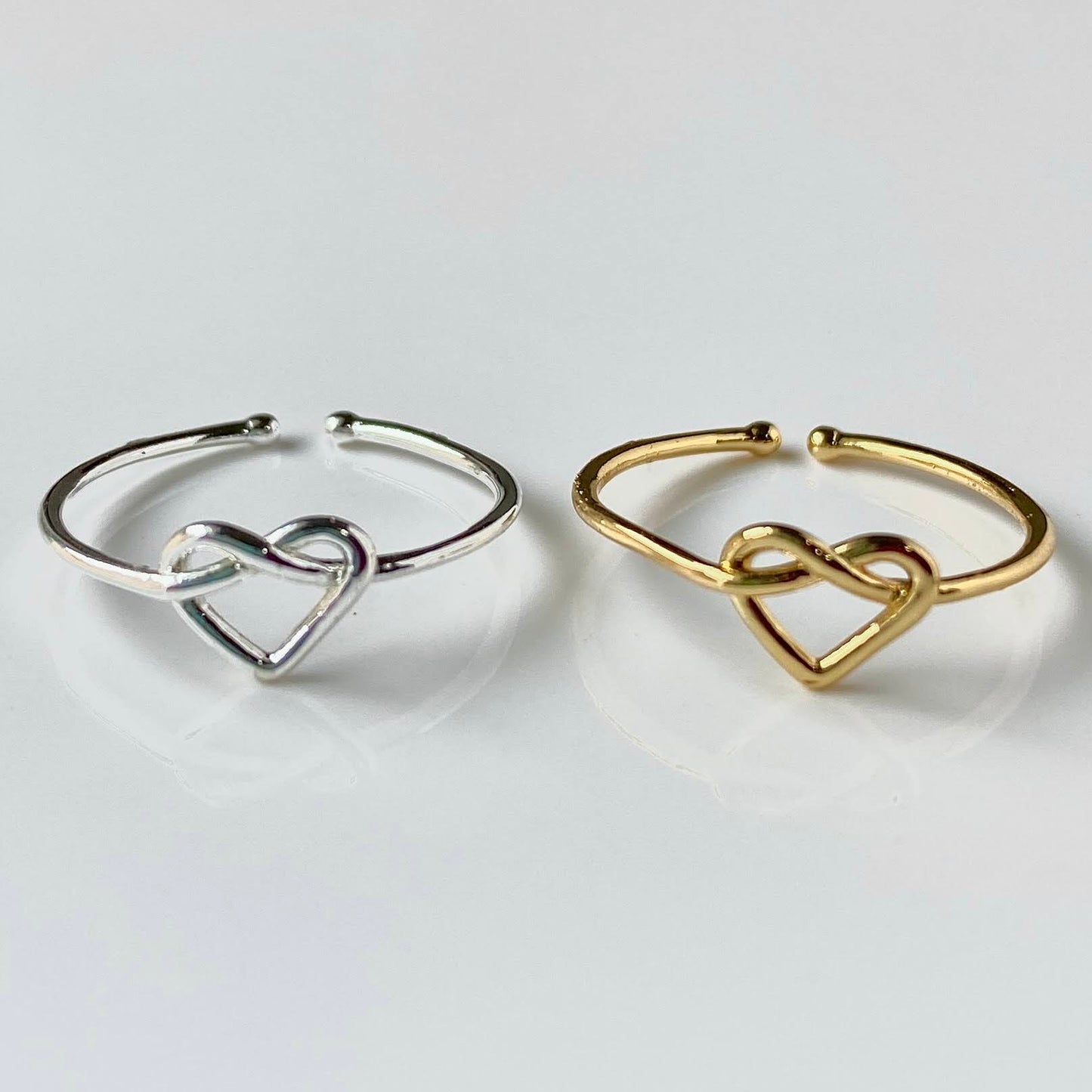 Heart Knot Ring