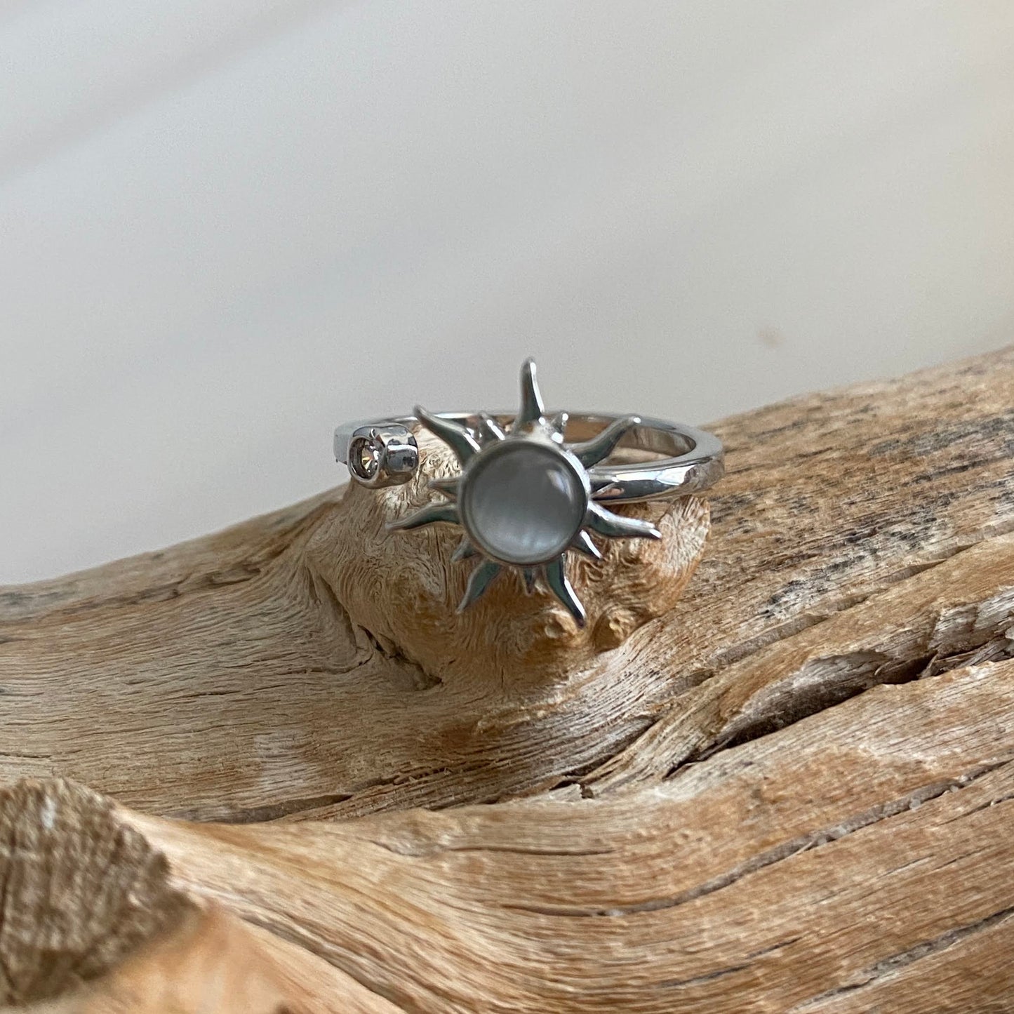 Sun Fidget Spinner Ring