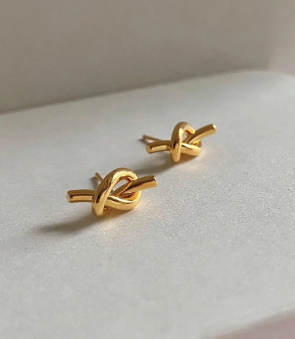 Knot Stud Earrings