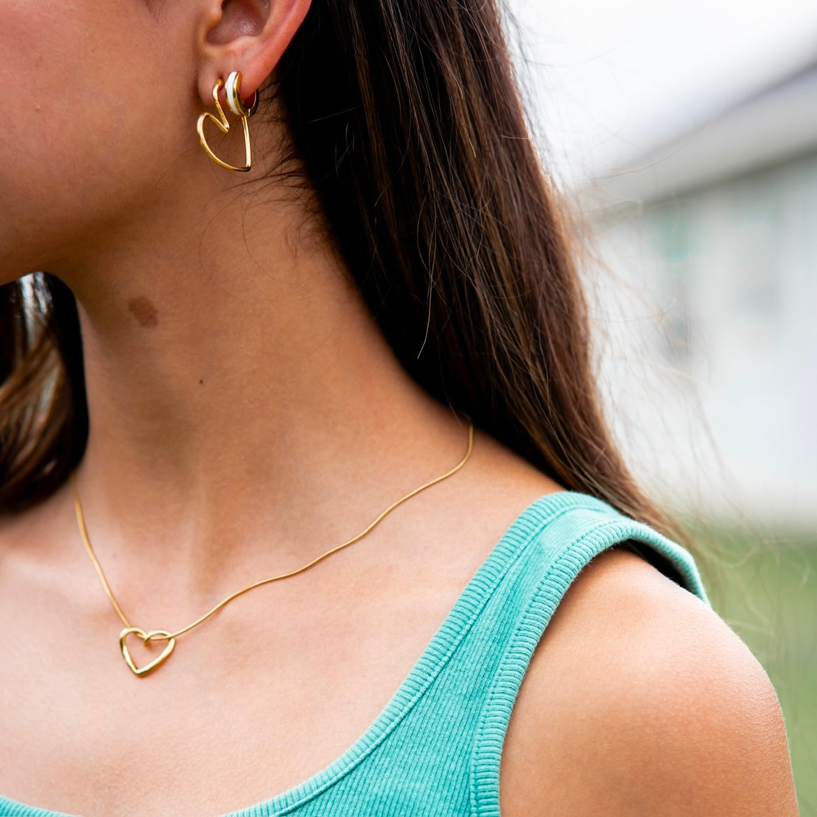 Minimalist Heart Shape Necklace