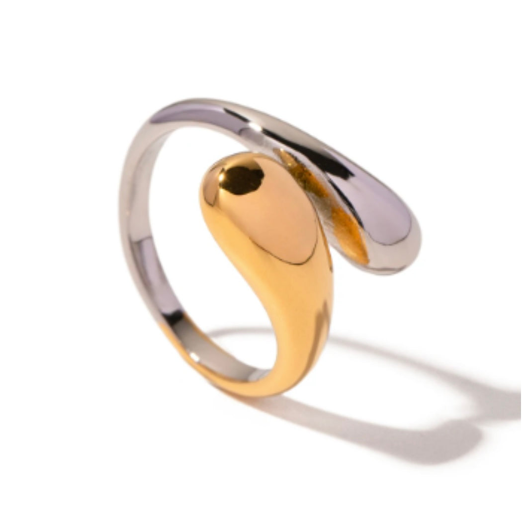 Waterdrop Gold/Silver Ring