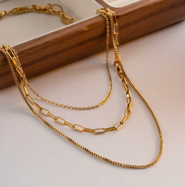 Triple Layer Necklace