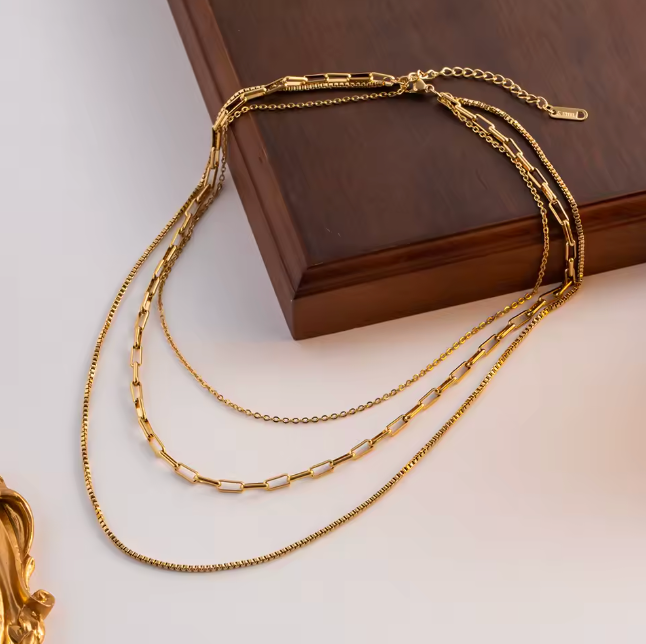 Triple Layer Necklace