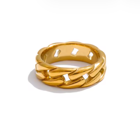 Angled Link Ring