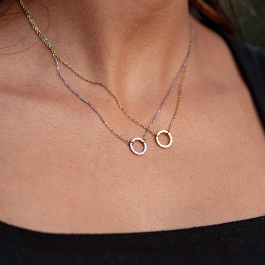 Classic Circle Necklace