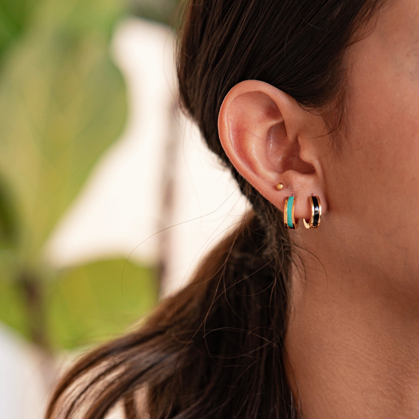 Colorful Hoop Earrings