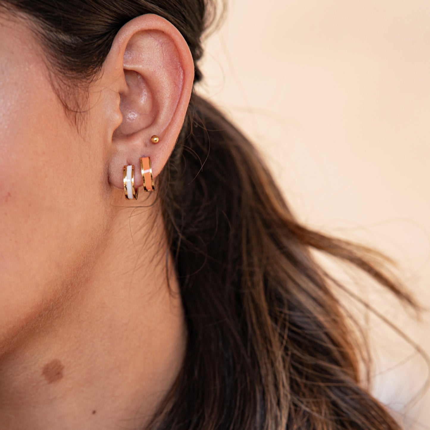 Colorful Hoop Earrings