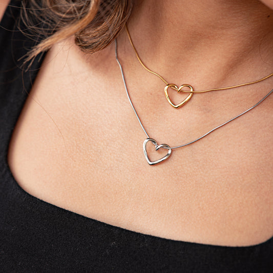 Minimalist Heart Shape Necklace