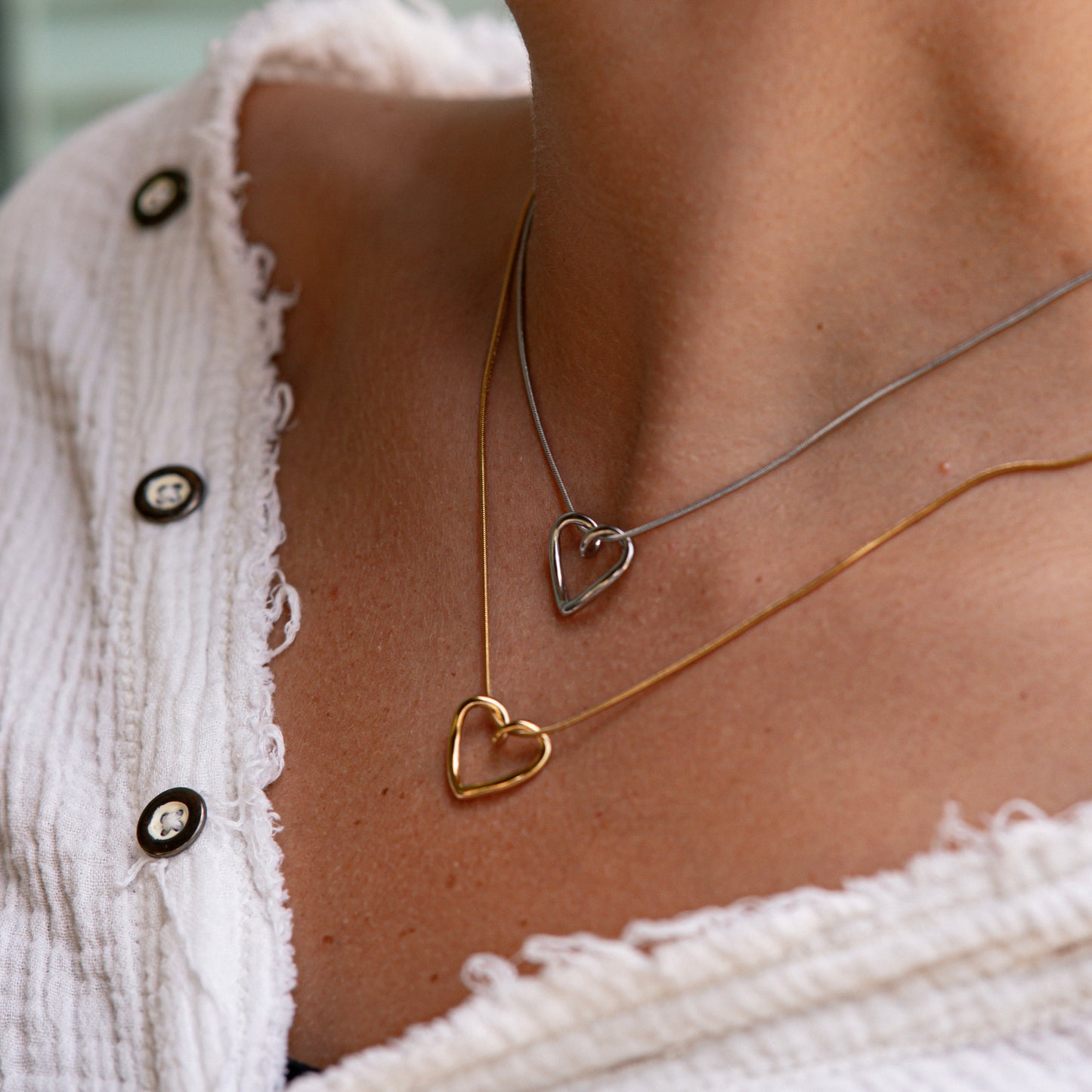 Minimalist Heart Shape Necklace