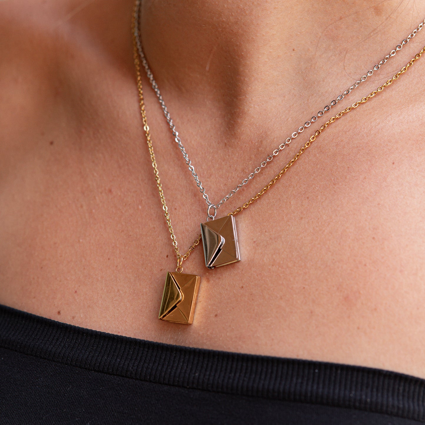 Envelope Necklace