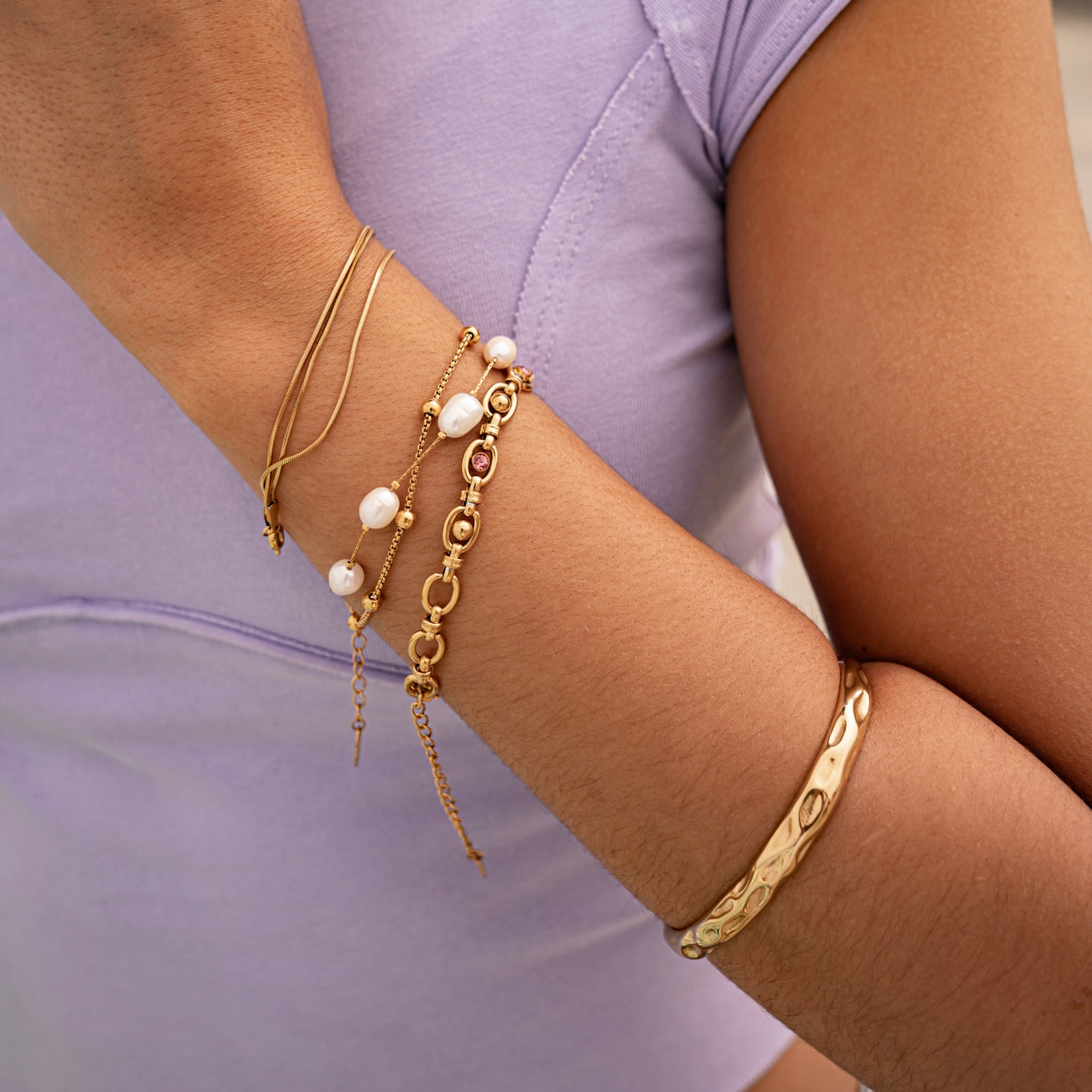 Pink Diamond Bracelet