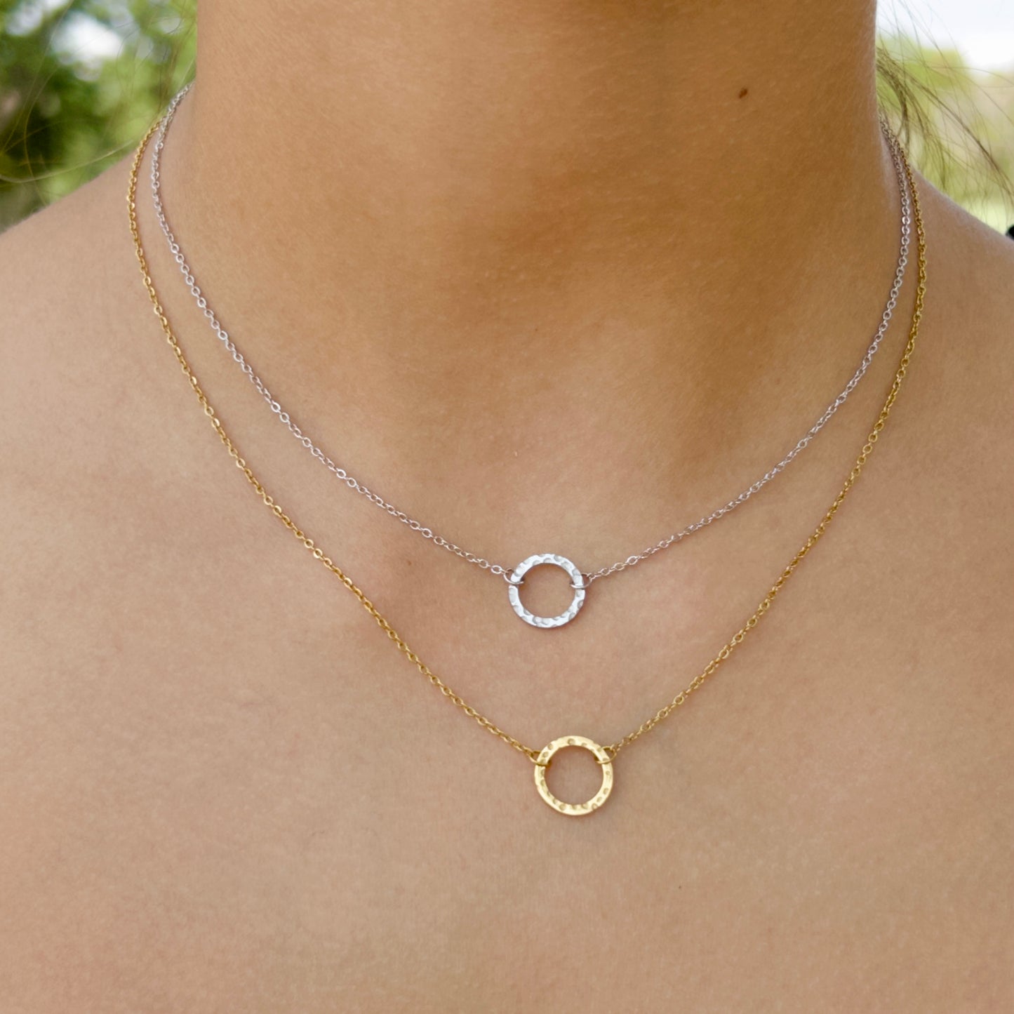 Classic Circle Necklace